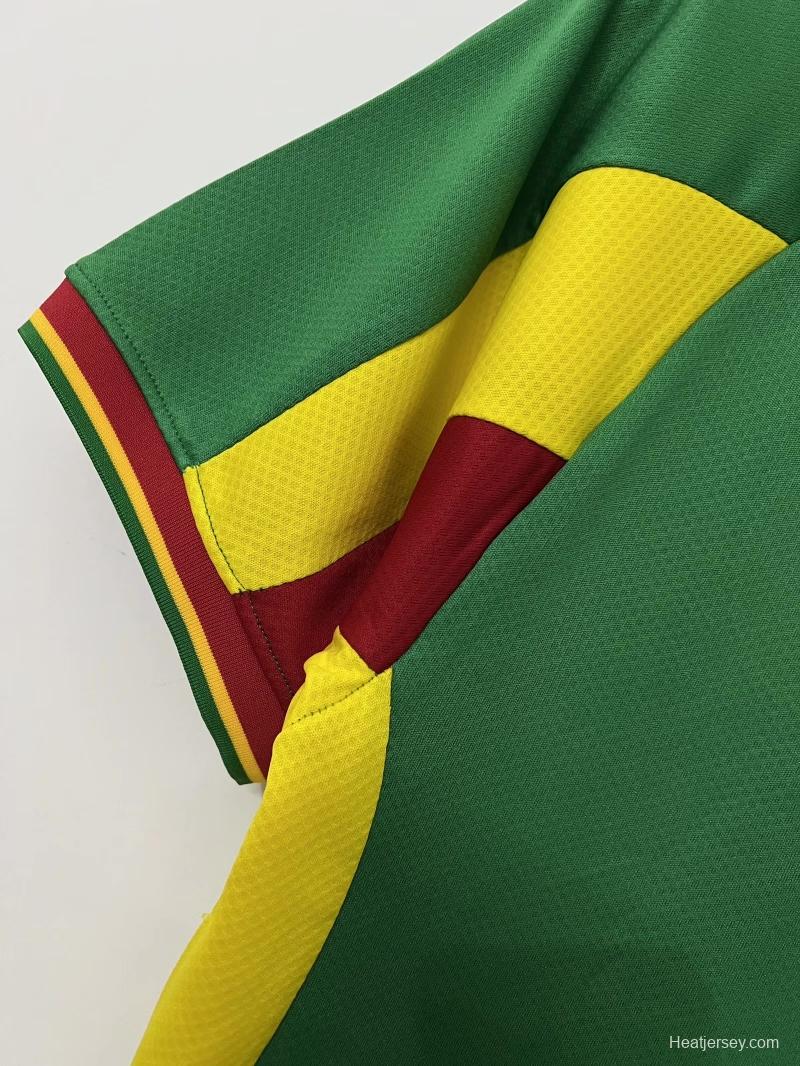 Retro 2002 Senegal Green Jersey