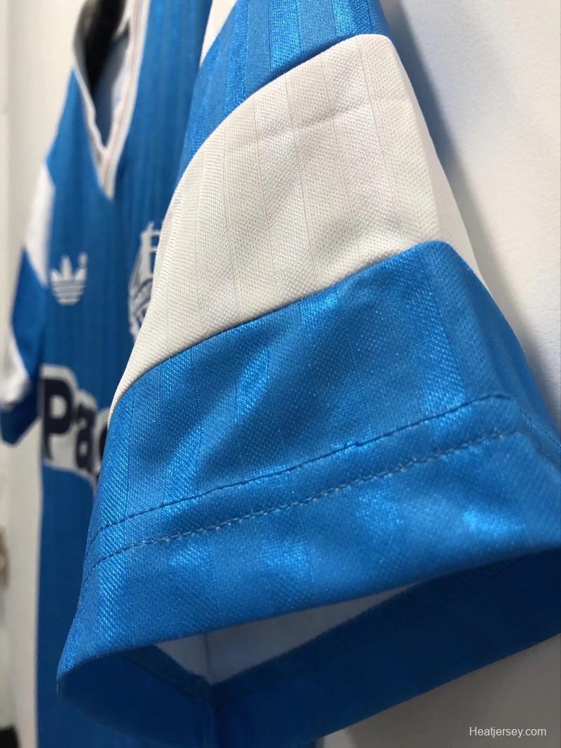 Retro 90/91 Olympique Marseille Away Soccer Jersey