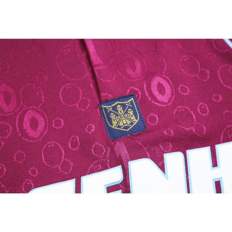 Retro 95/97 West Ham United Long Sleeve Home Jersey