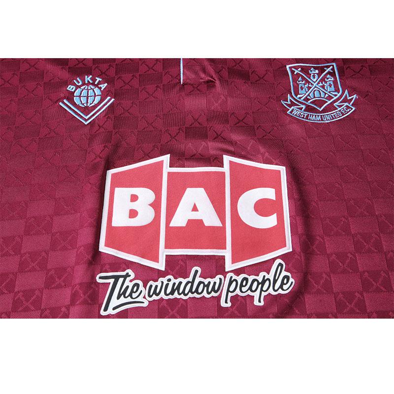 Retro 89/90 West Ham United Home Jersey