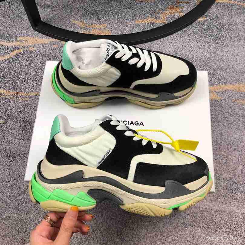 Men Balenciaga Triple-S 2 White/Black Sneaker