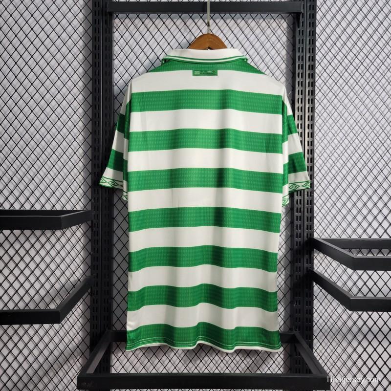 Retro 98/99 Celtic Home Champion Jersey