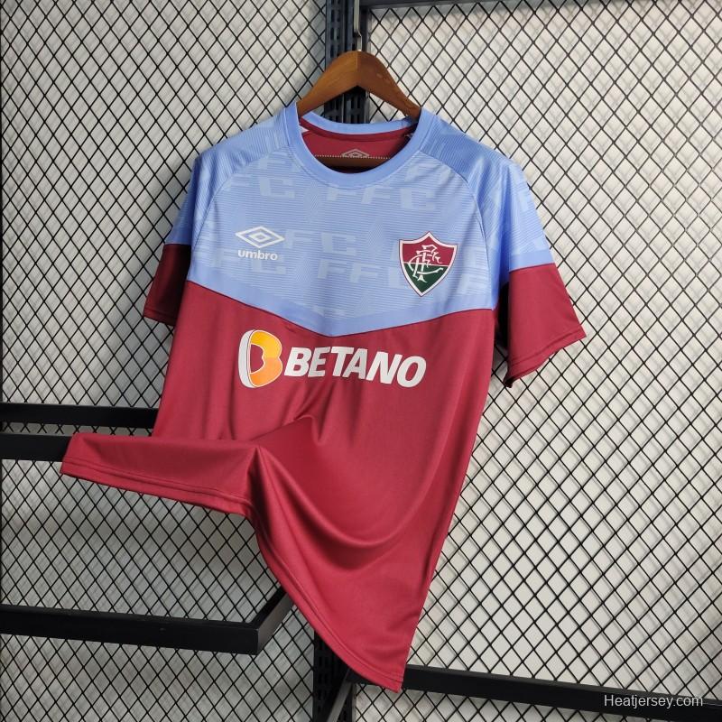 23-24 Fluminense Blue/Red Training Jersey