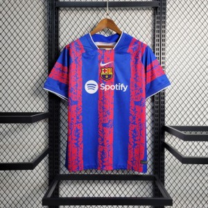 23-24 Barcelona Blue Training Jersey