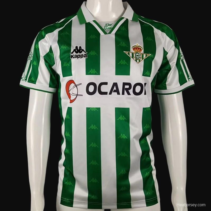 Retro 95/96 Real Betis Home Jersey