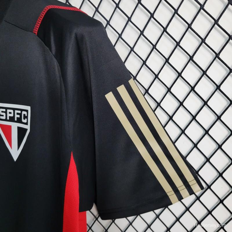 23-24 Sao Paulo Black Training Jersey