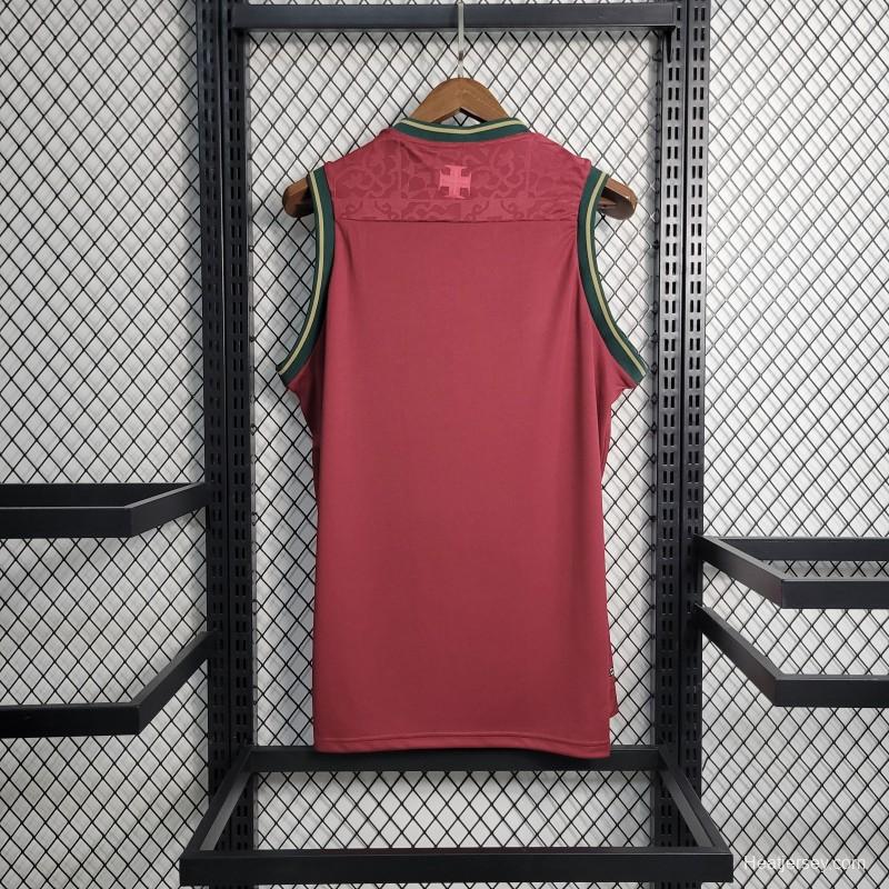 23-24 Vasco Da Gama Vest Red Jersey