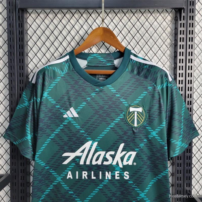 23-24 Portland Timbers Home Jersey