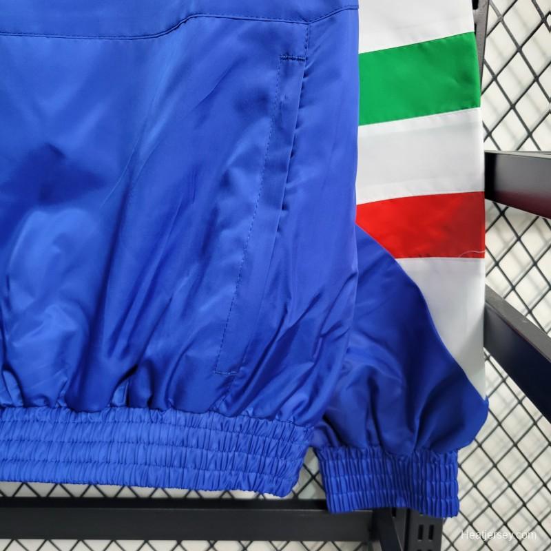 23-24 Italy Blue Windbreaker