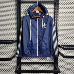 2023 Adidas Blue Windbreaker