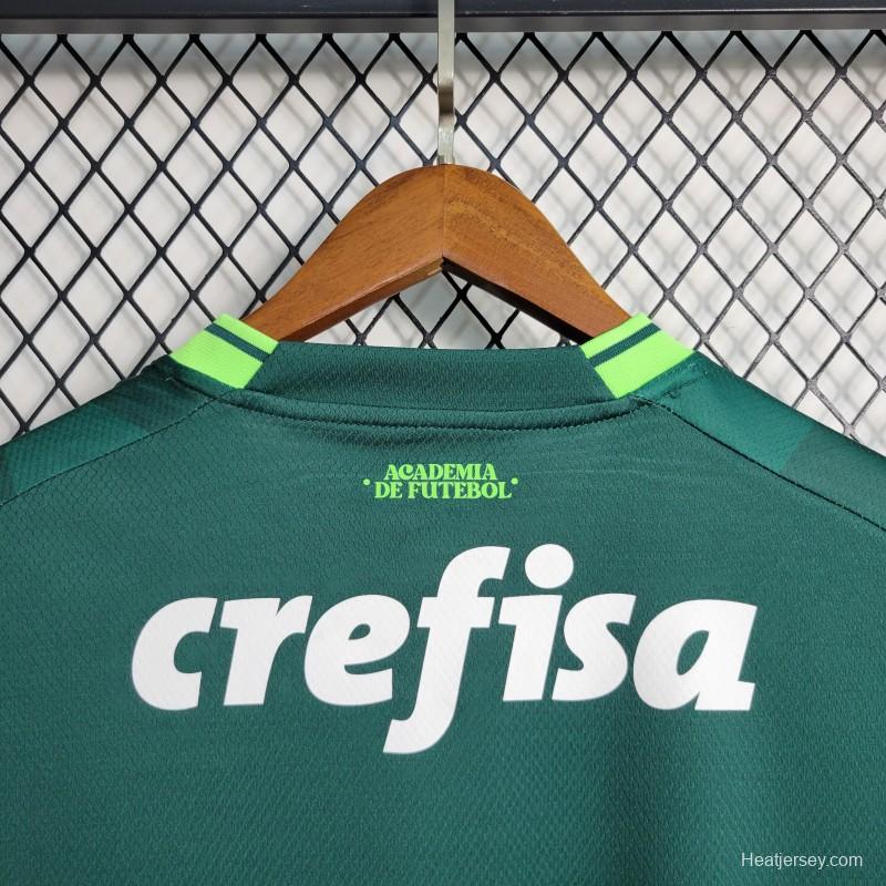 23-24 PALMEIRAS Home Long Sleeve Jersey