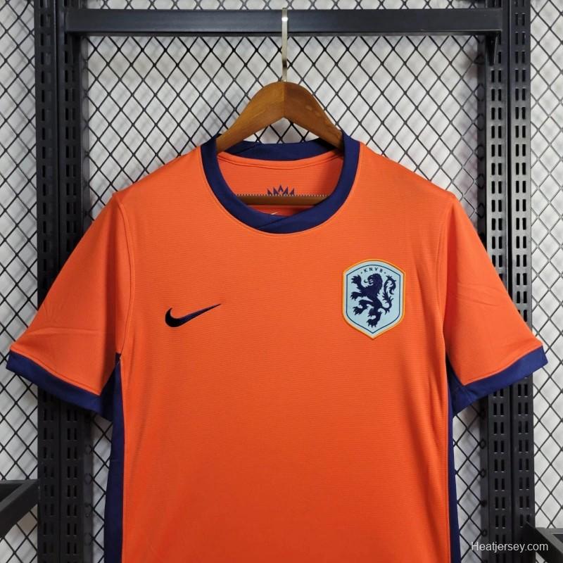 2024 Netherlands Home Jersey