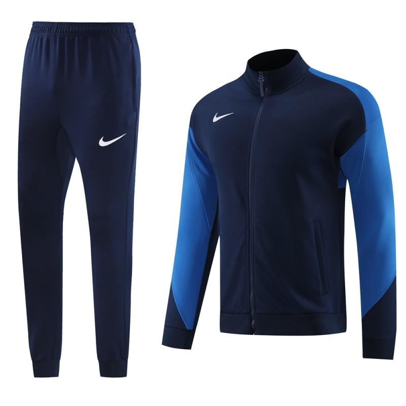 24/25 Nike Navy/Blue Full Zipper Jacket +Long Pants