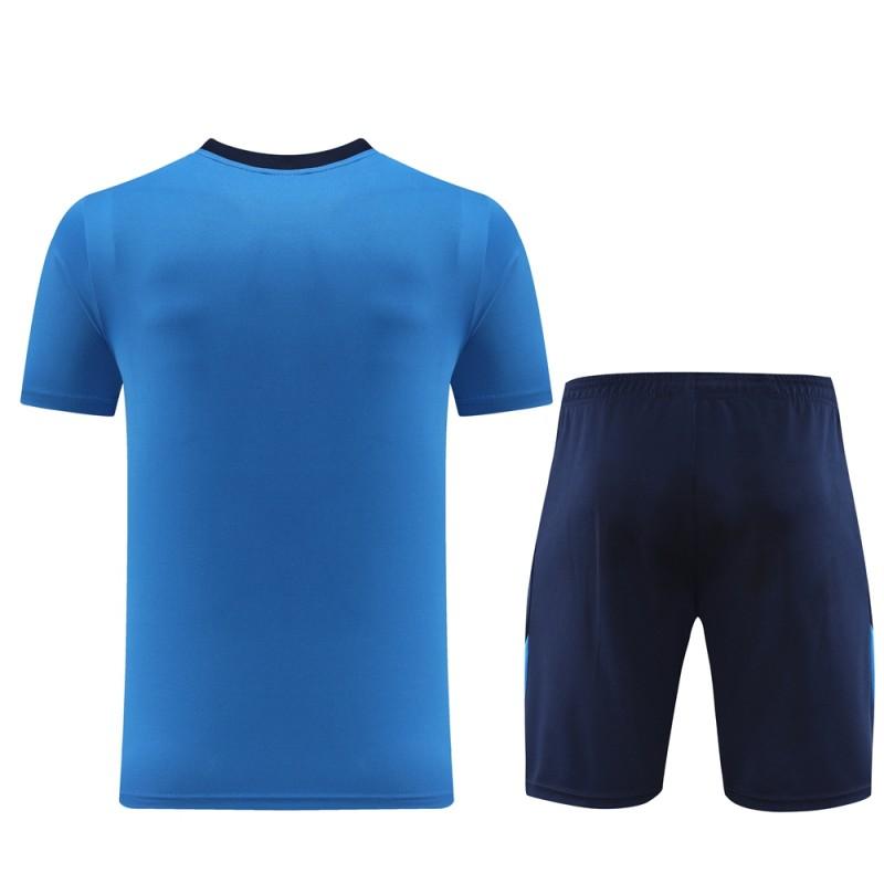 24/25 Nike Blue/Black Short Sleeve Jersey+Shorts