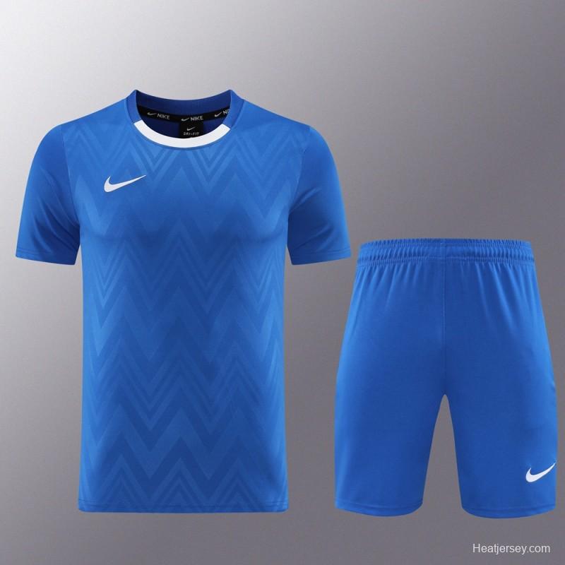 24/25 Nike Blue Short Sleeve Jersey+Shorts