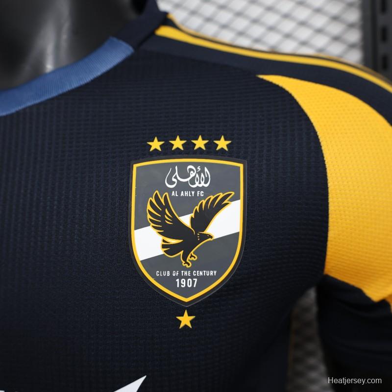 Player Version 24/25 Egypt Al Ahly Away Black Jersey