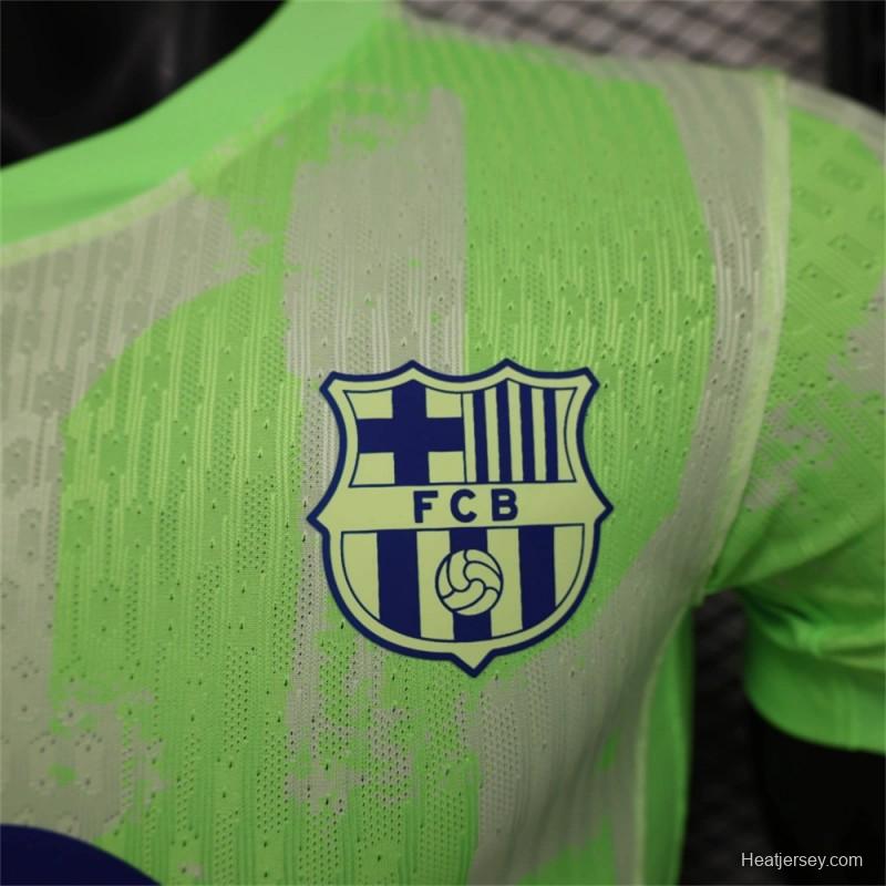 24/25 Player Version Barcelona x Coldplay Third Jersey