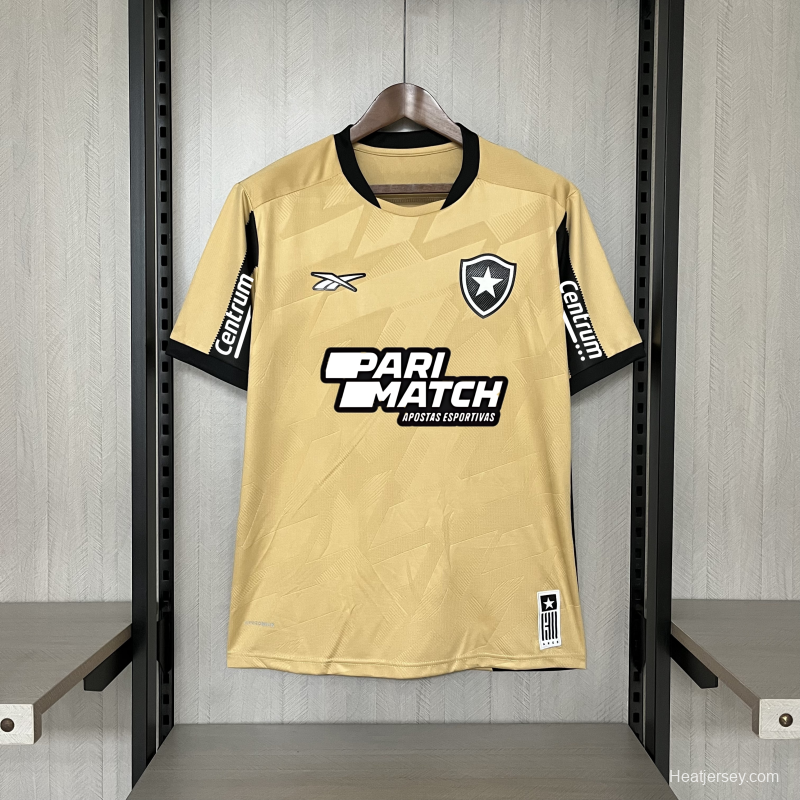 24/25 Botafogo Goalkeeper Gold All Sponsors