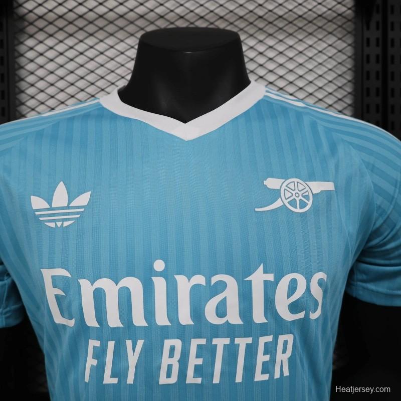 25/26 Player Version Arsenal Adidas Original Special Blue Jersey