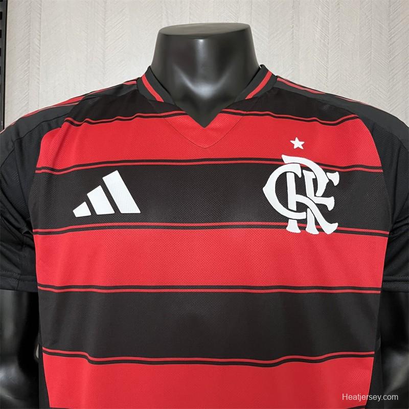 25/26 Player Version Flamengo Home Jersey S-XXXXL