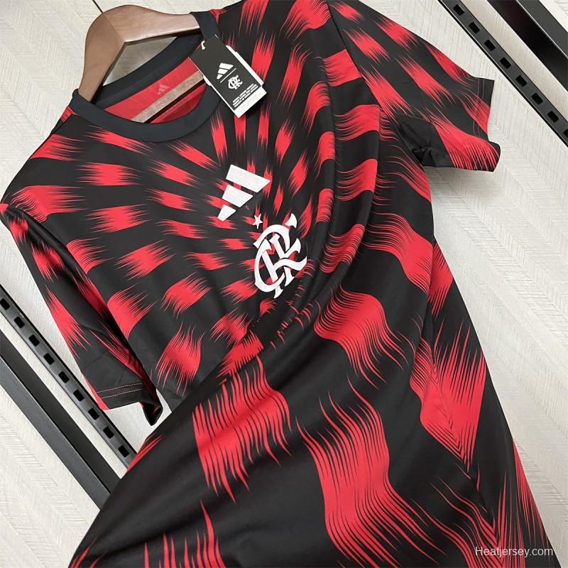 25/26 Flamengo Pre-match Jersey S-XXXXL