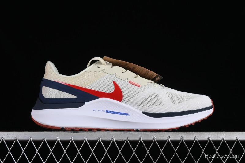 Nike Air Zoom Structure 25 Running Shoes 2024 New Cushioning Anti-Slip Comfort - DJ7883-001