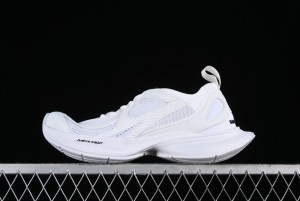 Balenciaga Circuit Lightweight Distressed Print Round Toe Fashion Casual Shoes - WFLGY0120