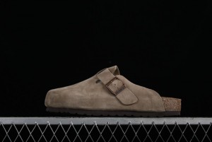 Birkenstock Arizona Soft Footbed Sandals with Suede Leather and Lambswool Lining - G.D4