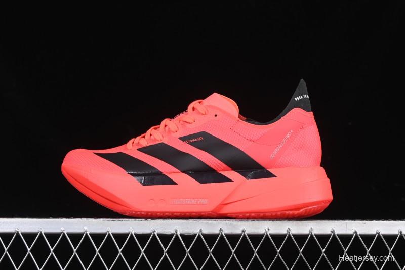 Adidas Adizero Adios 4 M Running Shoes Lightweight Breathable Low-Top - JR6356