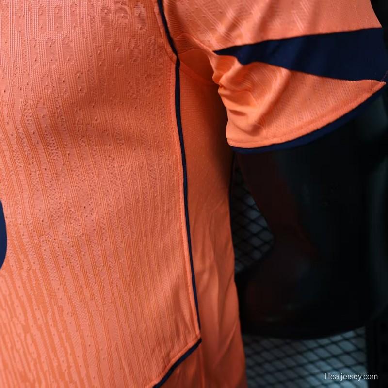 Player Version 25/26 Barcelona Third  Orange Jersey