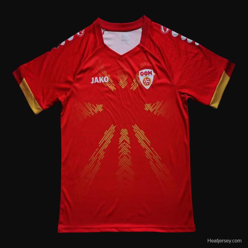 2023 North Macedonia Home Jersey