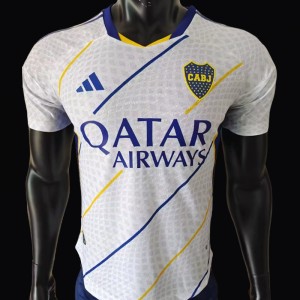 Player Version 23-24 Boca Juniors White Jersey