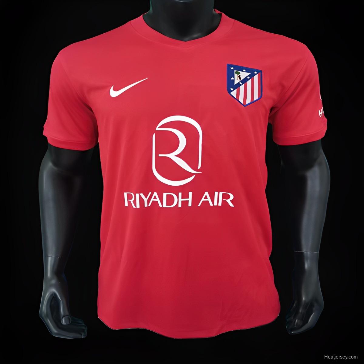 23/24 Atletico Madrid Red Champions League Jersey