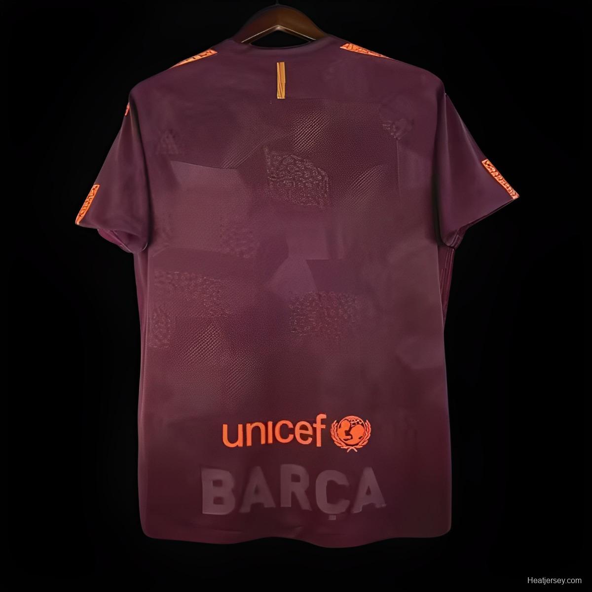 Retro 17/18 Barcelona Third Jersey