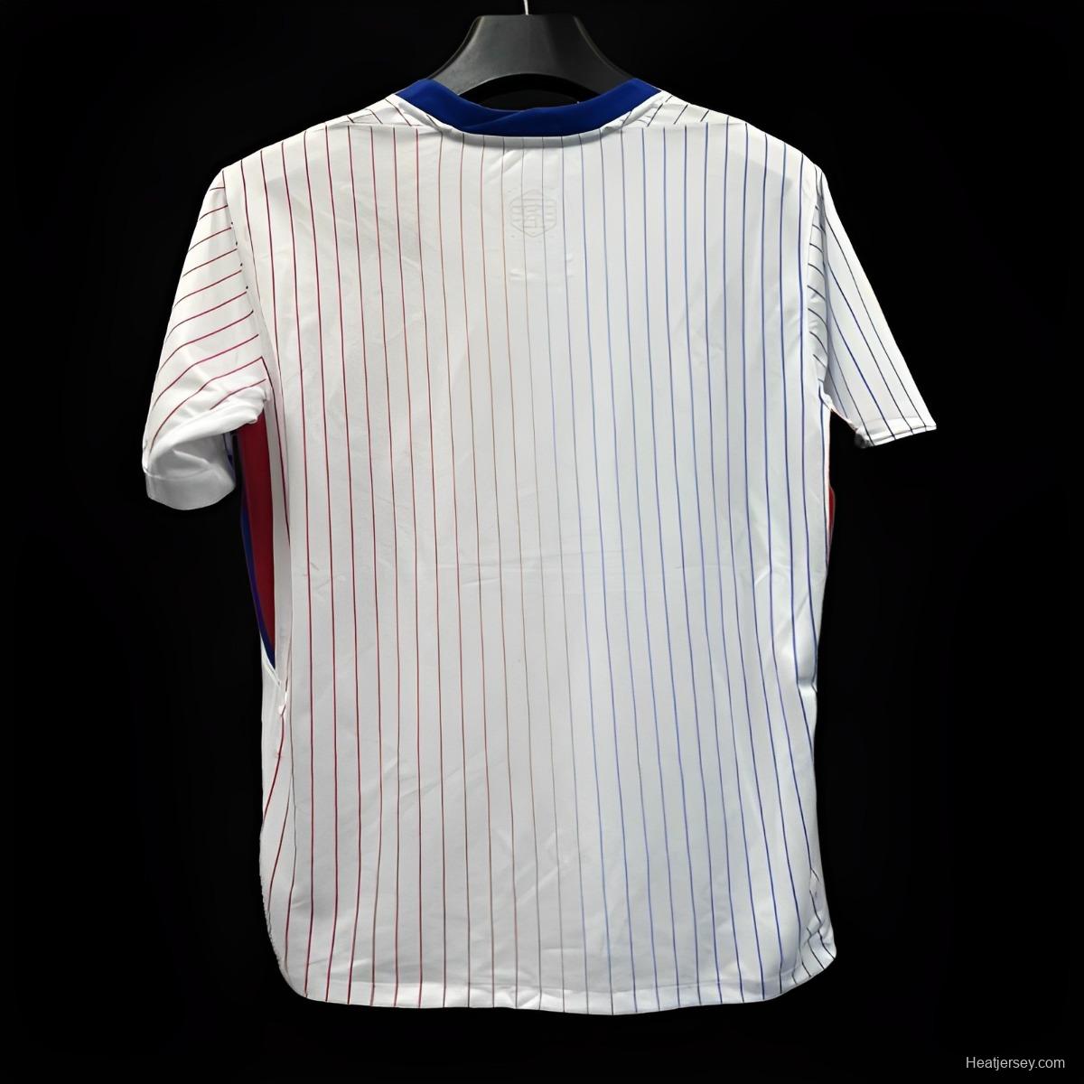 2024 France Away White Jersey