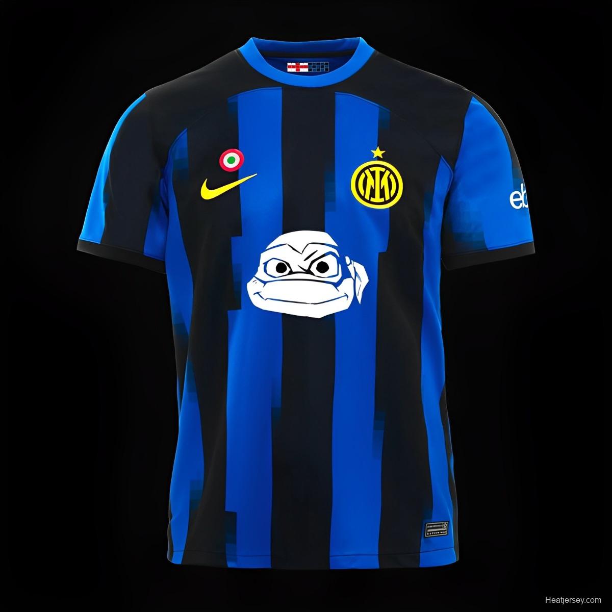 23/24 Inter Milan Home Ninja Turtles Special Jersey