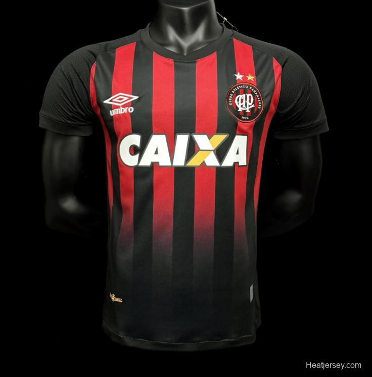 Retro 17/18 Athletico Paranaense Home Jersey