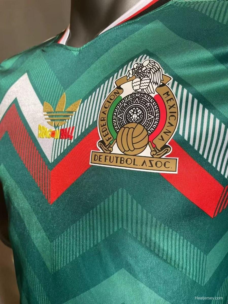 Player Version 2024 Mexico Green Dragon Ball Special Jersey