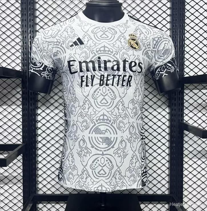 Player Version 24/25 Real Madrid White Jersey