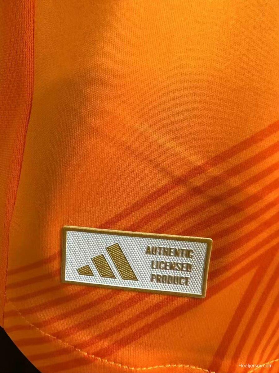 Player Version 24/25 Real Madrid Away Orange Jersey