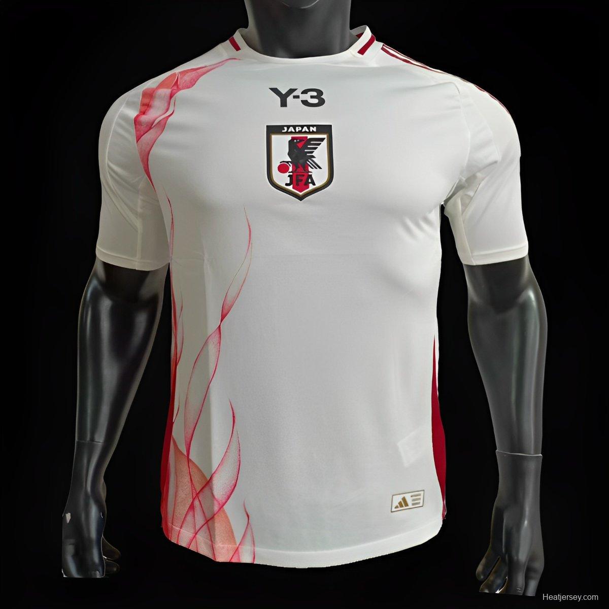 Player Version 2024 Japan Away White Jersey