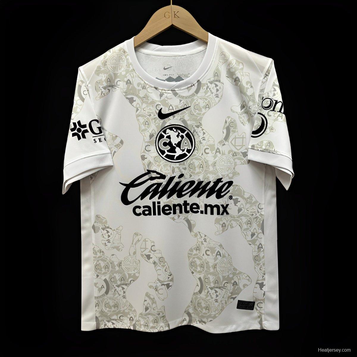 24/25 Club America White Goalkeeper Jersey