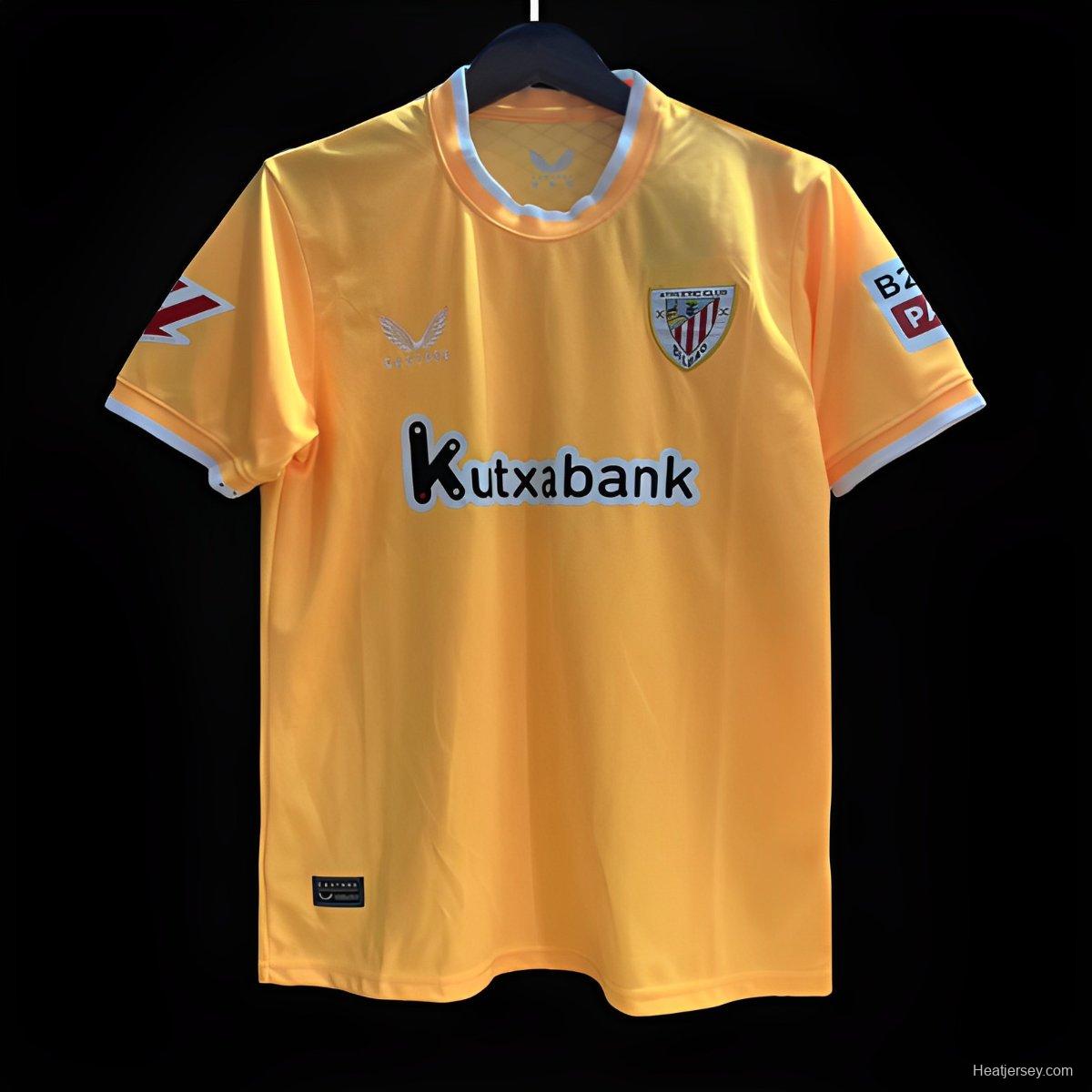 24/25 Athletic Bilbao Away Yellow Jersey