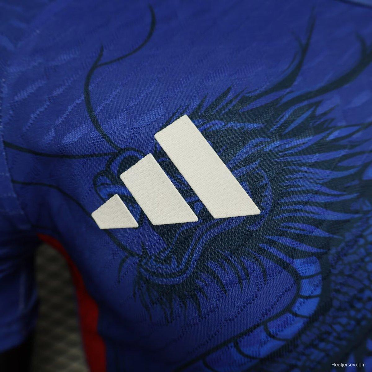 Player Version 2024 Japan Dragon x Samurai Pattern Special Jersey