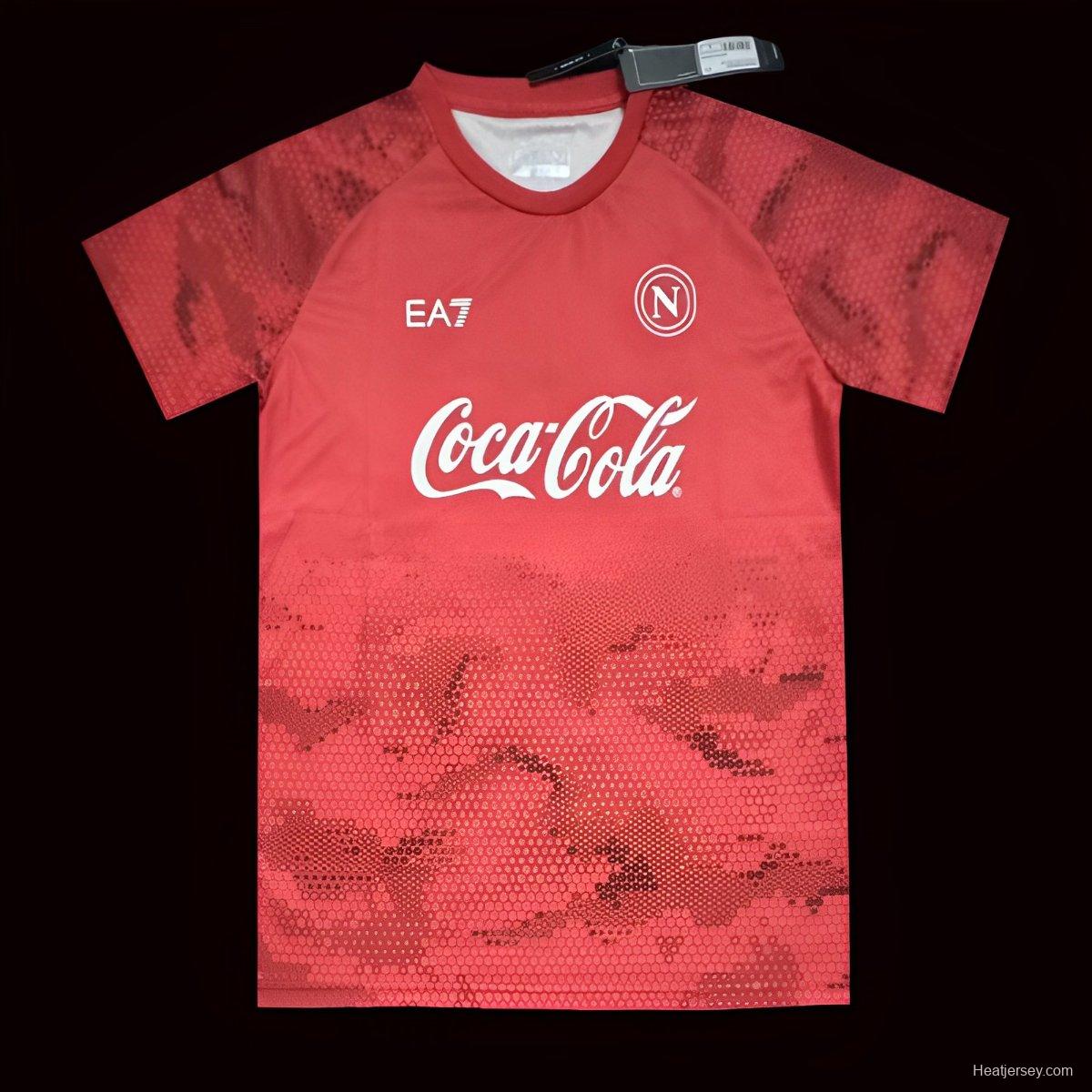 24/25 SSC Napoli Red Training  Jersey