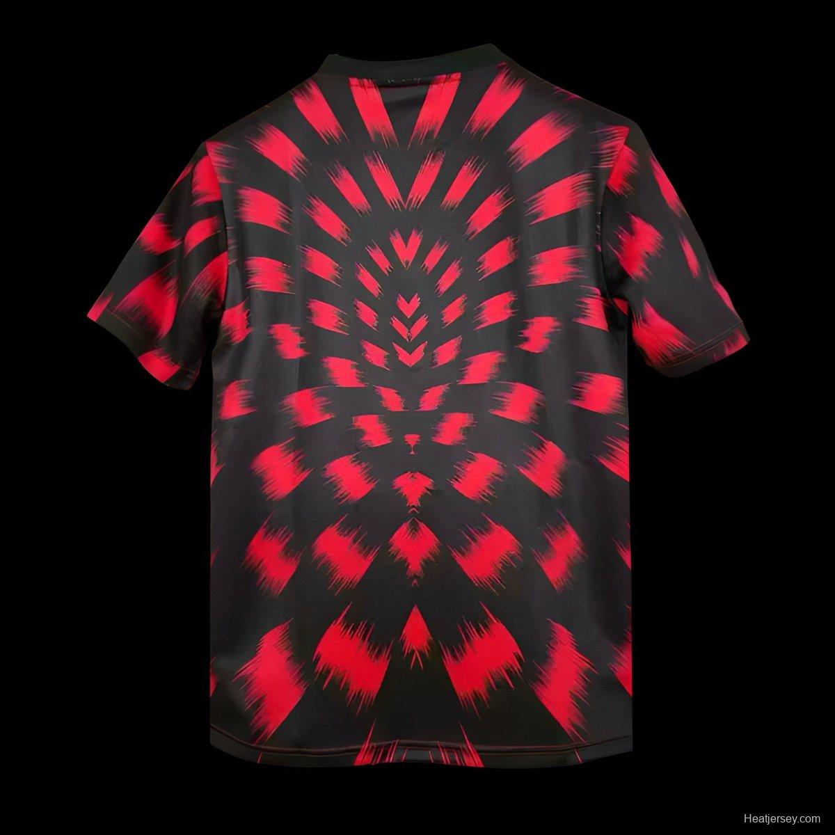 25/26 Flamengo Pre-Match Psychedelic Pattern Jersey