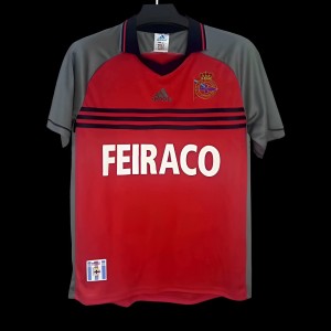 Retro 99/00 Deportivo La Coruna Third Red Jersey