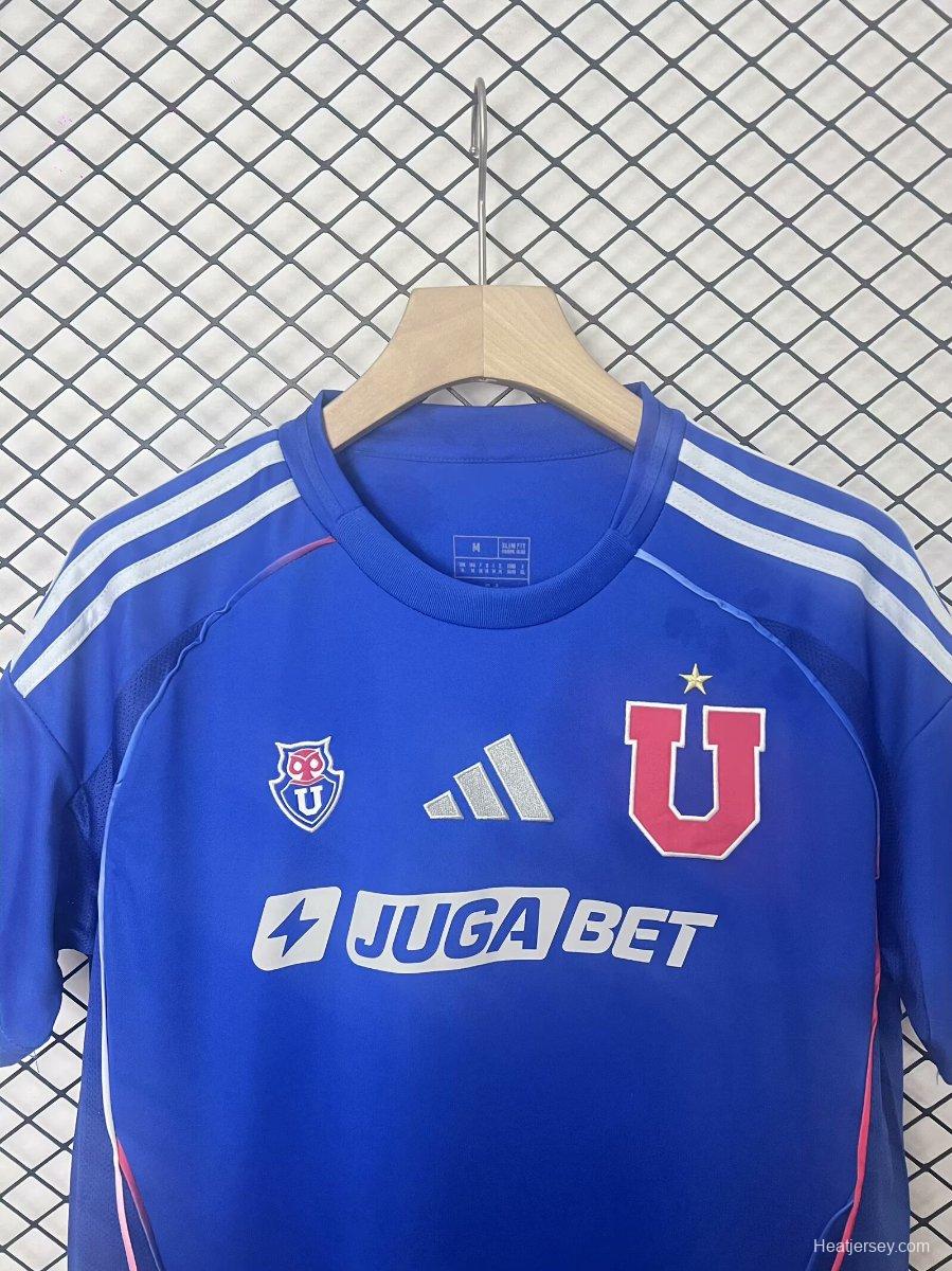 25/26 Club Universidad De Chile Home Jersey